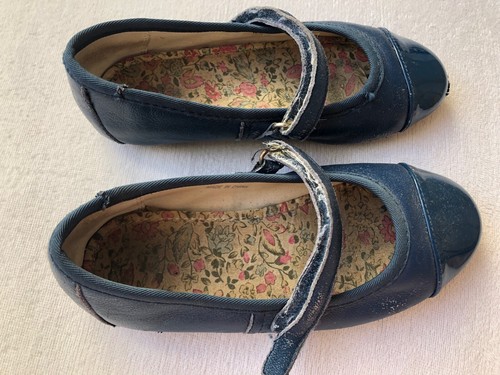 Alte blaue kinder schuhe - blaue,