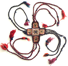 Antik Perser Qashqai Afshar Tier Pferde Schmuck Seltene Nomaden Sammler Gewebt