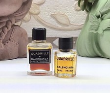 „Quadrille“ v. Balenciaga 1 + 2ml Parfum Vintage Top Raritäten Sammlerflakons ?