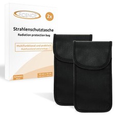 2x RFID Strahlenschutz-Tasche
