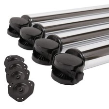 4er Tischbeine auf Rollen mit