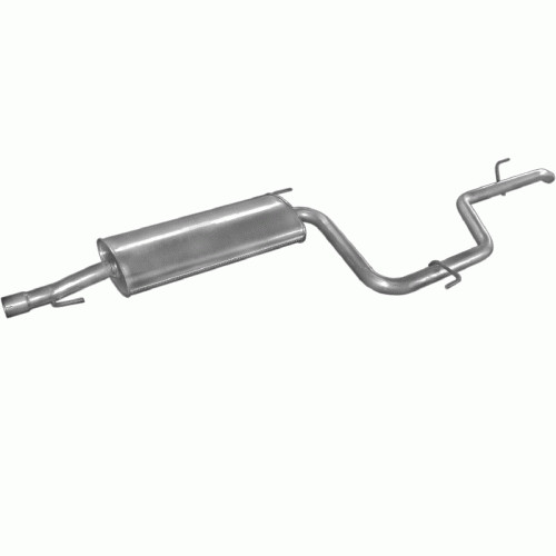 Endtopf auspuff für mercedes - endtopf,