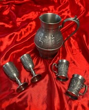 Zinnkrug – Likörkelch –