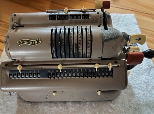 Rechenmaschine walther wsr - rechenmaschine,,