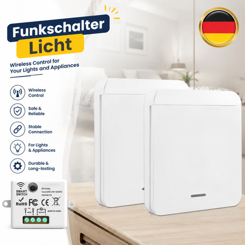 Kabelloses fernbedienungs rf - 2*kabelloses,