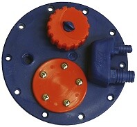 Anschlußflanschplatte für