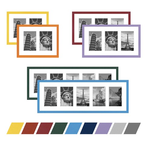 Collage holz bilderrahmen - collage,
