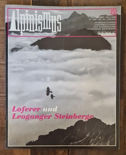Zeitschrift alpinismus - zeitschrift,