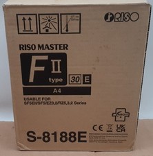 Riso S-8188E Master F type 30