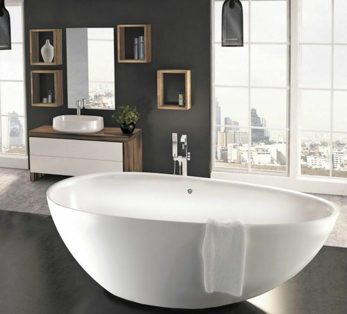 Freistehende badewanne aus - freistehende,
