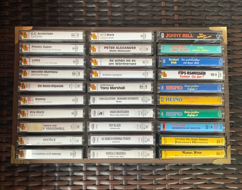 Musikkassetten sammlung - sammlung, 30