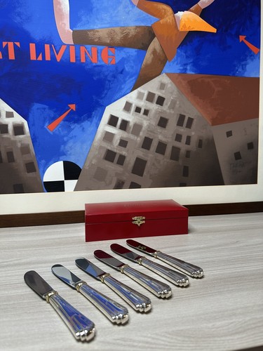 Cartier besteck - besteck, (silber)