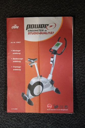 Heimtrainer power ergometer - ergometer, in