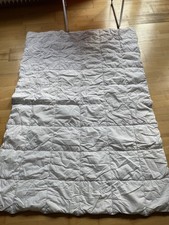 Waschbar Bettdecke weiß