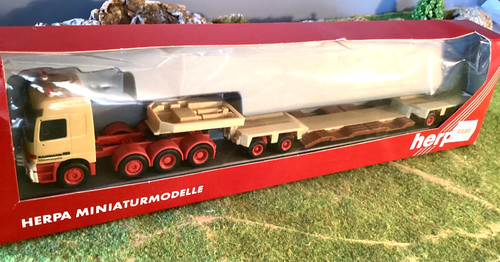 Herpa lkw tieflader - lkw, spedition