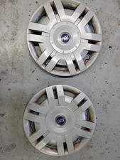 2 Fiat Radkappen Original