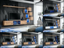 Anbauwand Wohnwand Schrankwand