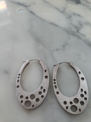 Ohrringe kreolen 925 silber - ohrringe,