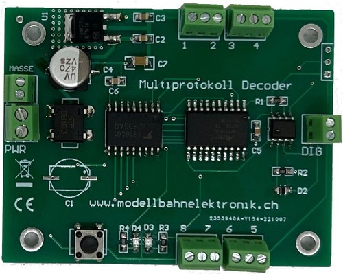 Zweifach dcc vorsignal decoder - zweifach,