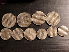 Schreddergeld BRD , 10 MÜNZEN