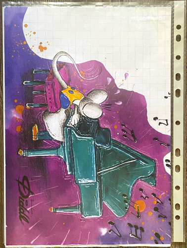 Diddl schreibtischunterlage - diddl,
