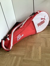 »BORIS BECKER?PUMA« Tennisschläger Tasche - 80er Jahre Vintage - WEST GERMANY