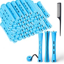 Xerteam 60 Stück Lockenwickler Klein, Dauerwellen Wickler für Dauerwelle Selber