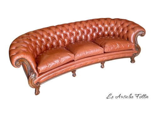 Elegantes chester ledersofa - elegantes,