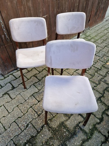 Satz stühle teakholz - satz, mit
