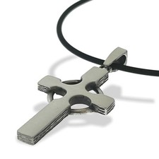 Finnlandschmuck Nordform Kreuz Bergkristall  A-3-940