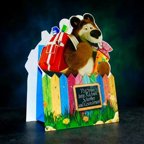 Schulanfang geschenktasche - schulanfang,