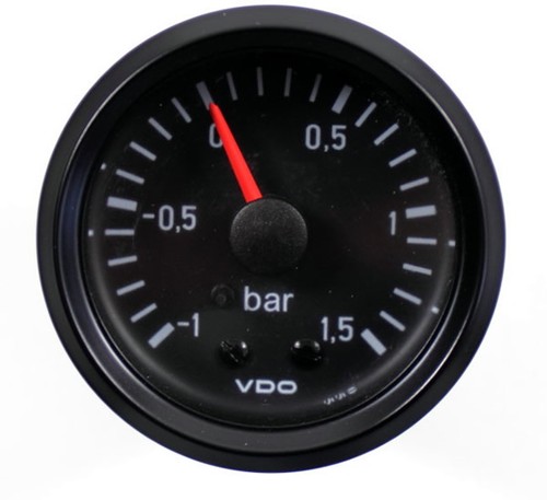 Ladedruckanzeige vdo 52mm - ladedruckanzeige, -1