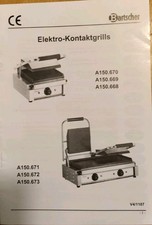 Elektro Kontaktgrill