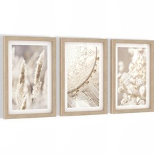 Wandbilder Set Blumen XXL