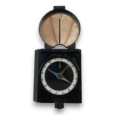 Militär Kompass Vintage Marschkompass mit Spiegel Peilkompass Outdoor Tool