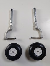 EUROKIT Hauptfahrwerk Scale Teleskop-Federbeine 120mm - Warbird, etc.