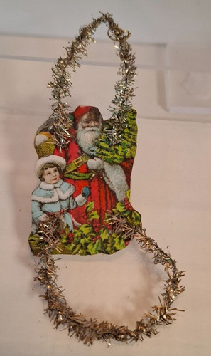 Antiker tinsel schmuck mit - antiker,