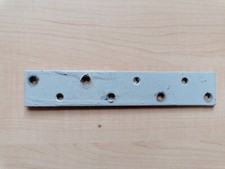 Flachverbinder verzinkt leicht ca. 17 cm x 3 cm x 0,2 cm mit Gebrauchsspuren