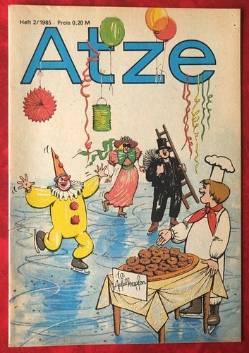 Atze heft 1985 - heft, /