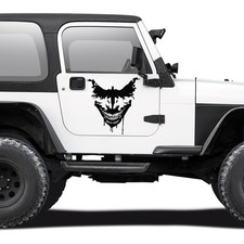 Joker Skull Aufkleber Folie