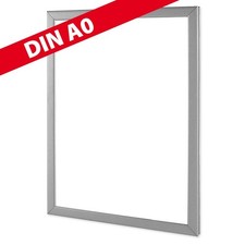 LED Alu Klapprahmen Ultraslim DIN A0 Wechselrahmen Plakatrahmen Alurahmen Lichtd