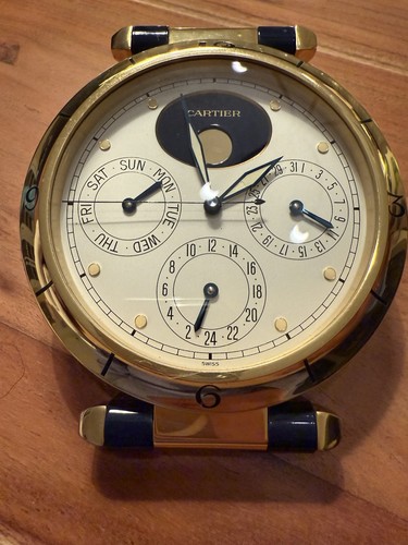 Cartier pasha desk clock - pasha,