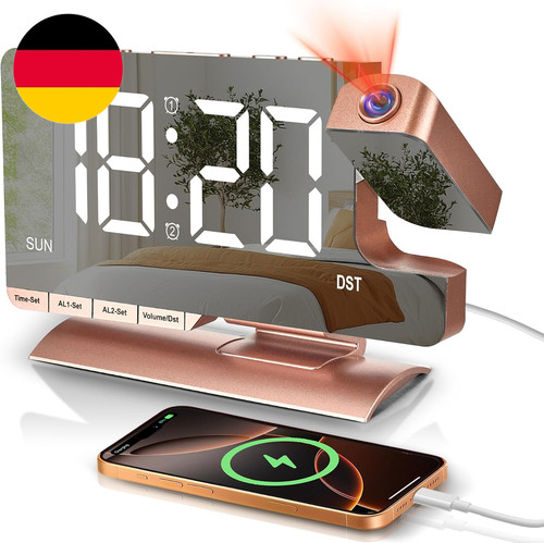 Wecker mit projektion - mit, projektion,