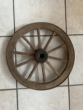 Vintage  Holz/ Wagenrad