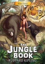 Kipling jungle book manga - book,