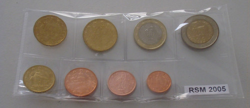 San marino 2005 cent - san,