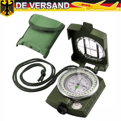 Bundeswehr kompass mit etui - kompass,