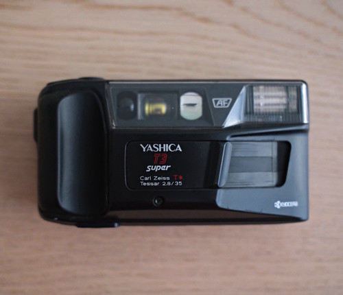 Yashica super kompaktkamera - yashica,