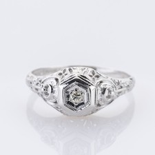 Ring aus 750er Weißgold mit