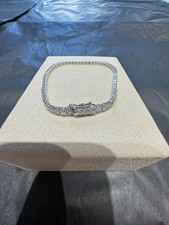 Diamanten Tennisarmband 18Karat (750) Weißgold mit 4,76 Karat Brillanten - NEU